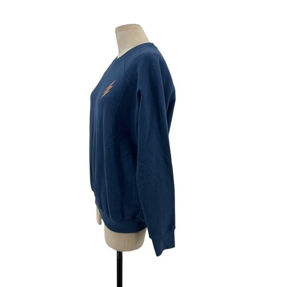 Spiritual Gangster Peace Love Light Sweatshirt Long Sleeve Blue Rose Gold Medium - Picture 6 of 12